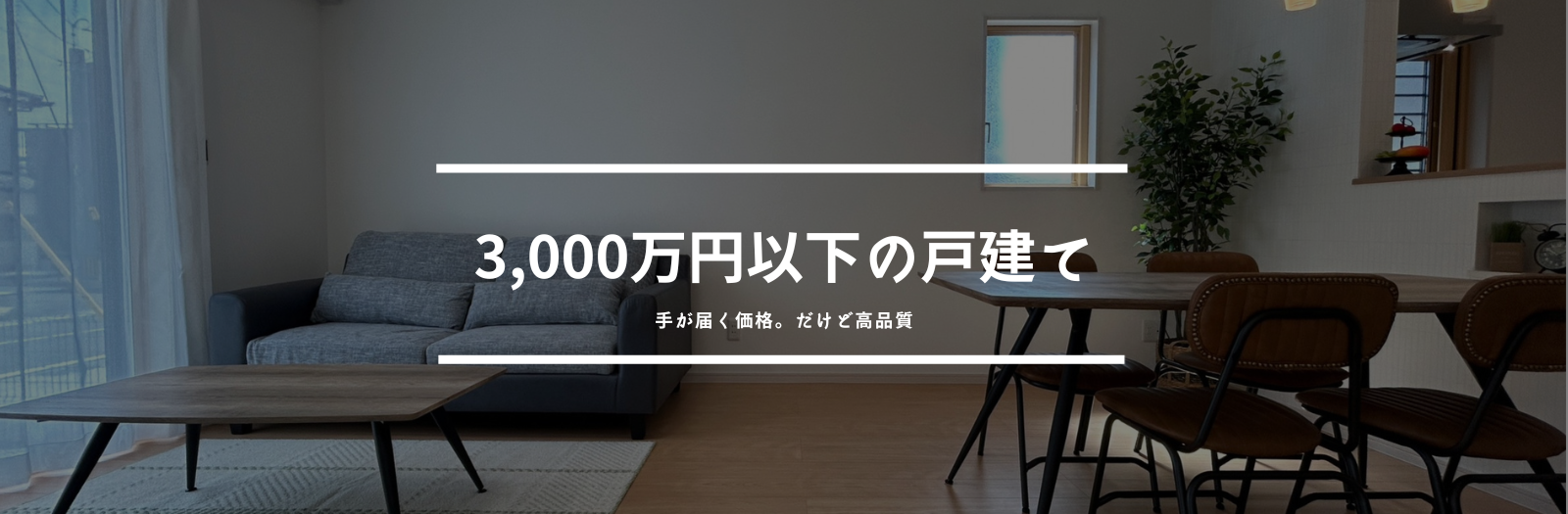 3000万円以下の戸建て